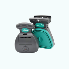 Self-cleaning pooper scooper Monptitpets for quick urban walks