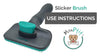 Best way to reduce pet shedding – Monptitpets slicker brush video